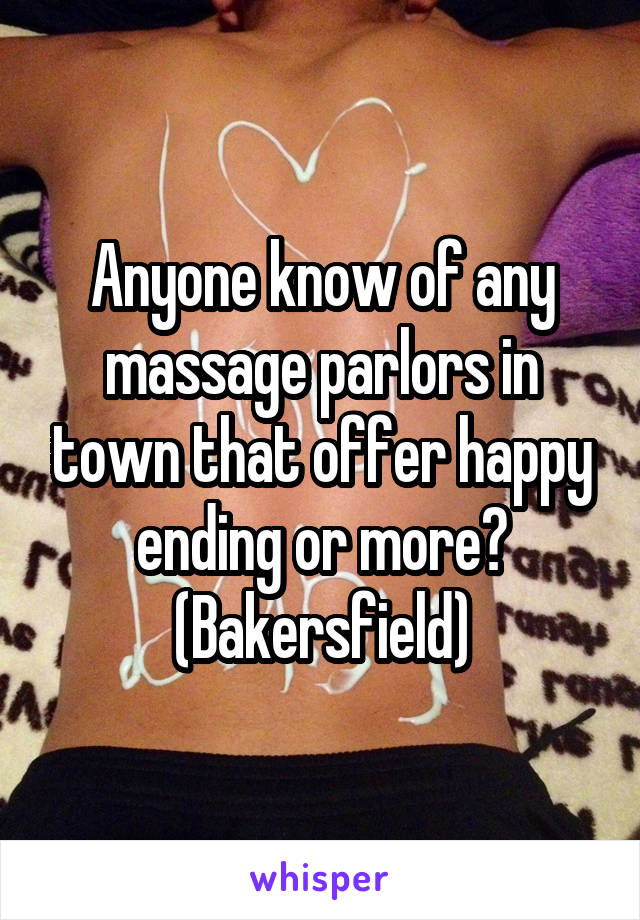 Bakersfield Massage Parlors